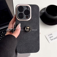 Ốp Điện Thoại Họa Tiết Hoa Hồng Retro Kim Loại Màu Xám Cao Cấp Cho iPhone 15 Apple 14 Pro Max 13 Chống Sốc 12 Full Coverage 11