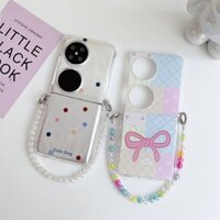 Ốp Điện Thoại Họa Tiết Nhiều Màu Sắc Cho HuaWei P50 Pocket 2 Vòng Tay Bảo Vệ PC Vỏ Cứng Ốp Lưng