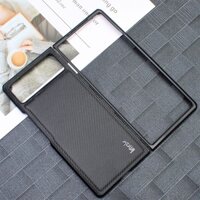 Ốp điện thoại họa tiết sợi Carbon thời trang Imak Xiaomi Mi Mix Fold 2 5G Vỏ chống sốc Xiomi Mix Fold2 5G Ốp điện thoại PC cứng bằng da PU