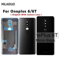 Ốp điện thoại hoàn toàn MỚI Oneplus 6 6T Ốp điện thoại pin cửa One Plus 6 + Ống kính máy ảnh