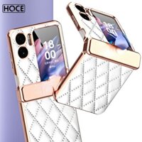 Ốp điện thoại HOCE mặt kính mạ điện họa tiết kim cương cho Oppo Find N2 Flip 5G N2Flup