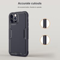 Ốp điện thoại IP 12 Mini 12 12 Pro 12 Pro Max ốp lưng điện thoại Nillkin Tactics TPU Protection Case Cạnh Silicon Mềm