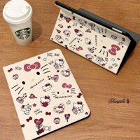 Ốp điện thoại IPad Hello Kitty cho IPad 6th 5th Gen 9.7 '7th 8th 9th Gen 10.2' 'Air 1 / 2 IPad 2 / 3 / 4 Air3 / Pro 10.5' 'Mini 1 / 2 / 3 / 4 / 5 2020 2019 2018 2017 Vỏ có khe cắm bút