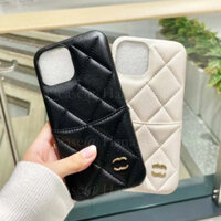 Ốp Điện Thoại iPhone 16 15 14 13 12 Pro Max Bao Da Ví Dành Cho Nữ Tay Cầm Tuyệt Vời Chống Sốc Siêu Mỏng Có Đựng Thẻ