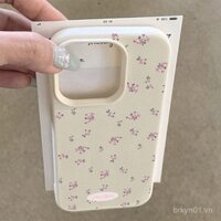 Ốp điện thoại iPhone 6 7 8 11 12 13 14 15 16 Plus Pro Max Mini X XR XS phong cách hoa tươi tương thích với Apple 16 Pro Max iPhone 15/13 họa tiết lychee 14 mềm mại X