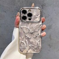 Ốp điện thoại iPhone hình bướm bay Windows lớn Thích hợp cho iPhone 15 Pro Max 14 Plus 13 12 11 XS Max XR 7 8 Plus Vỏ bảo vệ chống sốc