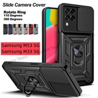 Ốp Điện Thoại Kiểu Giáp Bảo Vệ Camera Chống Sốc Có Giá Đỡ Cho Samsung Galaxy M53 M33 5G