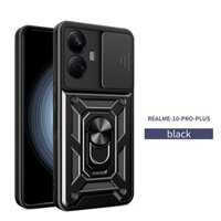 Ốp Điện Thoại Kiểu Giáp Bảo Vệ Camera Có Nam Châm Cho Realme 10 Pro Plus 5G