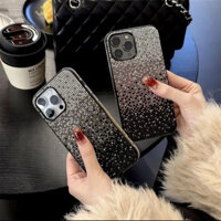 Ốp Điện Thoại Kim Cương Giả Lấp Lánh Thời Trang Cho IPhone 16 Pro Max IP 15 PM 14 13 12 Pro Max Ốp Bảo Vệ Chống Sốc