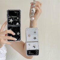 Ốp Điện Thoại Kim Tuyến Sao 3D Chống Sốc Cho Samsung Z Flip 3 4 Galaxy Z Flip3 ZFlip4