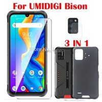 Ốp Điện Thoại Kính Cường Lực 3 Trong 1 Cho UMIDIGI BISON IP68 / IP69K 6.3 UMIDIGI BISON GT2 Pro X10S X10G X10 Pro A11 A13S A9 2.5D