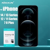 Ốp Điện Thoại Kính Cường Lực 9H / H + Pro Nillkin Cho iPhone 14 13 12 11 Pro Plus Max Mini iPhone 7 8 Plus Xs Max XR