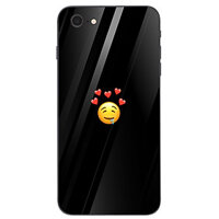 Ốp điện thoại kính cường lực cho máy iPhone 6 Plus/6s Plus - emoji kute MS EMJKT026