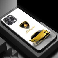 Ốp Điện Thoại Lamborghini IPhone 15promax 15 / 15pro Vỏ Bảo Vệ Mới 14 / 14pro Vỏ Kính Phong Cách Hợp Thời Trang
