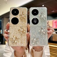 Ốp Điện Thoại Lấp Lánh Cho HuaWei Pocket 2 Bảo Vệ PC Vỏ Cứng Chống Sốc Pocket2 Ốp Lưng