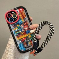 Ốp điện thoại Lego Mario Apple 16 / 15 / 14 / 13 / 12pro iPhoneX Chống sốc XSMAX / XR / 8PL25.1.12