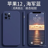 Ốp điện thoại lỏng cho iPhone 16, tương thích với Apple 13 Pro, cạnh thẳng, lỗ chính xác, bao phủ toàn bộ, silicone, ốp bảo vệ XSMAX 7G