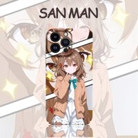 Ốp điện thoại Macha apple 16pro iphone Vỏ cứng toàn diện dễ thương Anime 13 / 14 / 15 Vỏ bảo vệ oppo apple Vỏ bảo vệ hai chiều