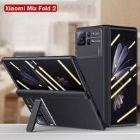 Ốp Điện Thoại Mặt Kính Cường Lực Kèm Giá Đỡ Cho Mi Mix Fold 2 XiaoMi Mix Fold2