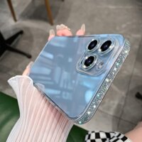 Ốp Điện Thoại Mặt Kính Mờ Chống Bám Vân Tay Chống Sốc Cho iPhone 14 pro max Plus 13 12 pro max