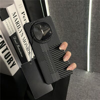 Ốp điện thoại màu đen họa tiết sọc Hàn Quốc sang trọng Ins cho OPPO Find N5 Find N5 Ốp lưng chống sốc