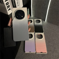 Ốp điện thoại màu Gradient cổ điển Hàn Quốc đơn giản mới cho OPPO Find N5 Find N5 Ốp lưng chống sốc