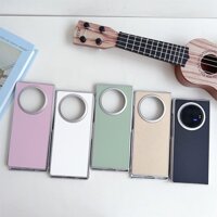 Ốp Điện Thoại Màu Trơn Cho VIVO X Fold 3 Pro Fold3 Bảo Vệ PC Vỏ Cứng Bảo Vệ