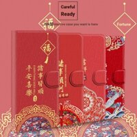 Ốp Điện Thoại May Mắn Thích Hợp Cho iPhone 7 / 8 Plus XR XS 11 Pro Max Peace Festive Chống Sốc Lễ Hội i8 SE3 Apple