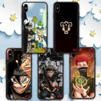 Ốp Điện Thoại Mềm Cỏ Ba Lá Đen Cho iPhone 11 11Pro 6 6s 7 8 Plus X XR XS Max