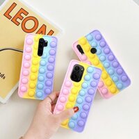 Ốp Điện Thoại Mềm Hình Đồ Chơi Nút Bấm Bong Bóng Xiaomi Redmi Note 8 Pro 7 9T 10 K20 K30 K40 9S 9A 9C Mi 11 Mi 9T Poco X3 F3 M3