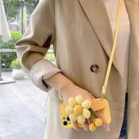 Ốp Điện Thoại Mềm Họa Tiết Hoa Có Dây Đeo Cho Vivo V15 V20 V23E Y75 V23 V25 V27 V27E V29 Pro S17 S17T Y19 Y17 Y12 Y15 Y20 Y20i Y20S Y12A Y12S Y21S Y33S Y21 2021 Y16 Y30 Y36 Y27 Y78 Y85 V9 V11i Y91C Y95 Y91 Y93 Y91C X50 X60 X70 X80 X90 Pro S1