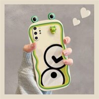 Ốp Điện Thoại Mềm In Hình Ếch Xanh Dễ Thương Cho Samsung Note10 +