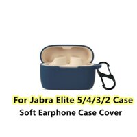 Ốp Điện Thoại Mềm Màu Xanh Dương Đậm Cho Jabra Elite 2 Jabra Elite 5 4 3