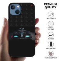 Ốp điện thoại mới thời trang sang trọng Mercedes Benz Racing cho IPhone 13 12 11 Pro Max