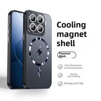 Ốp điện thoại nam châm cho xiaomi 15 14 13 poco f6 pro redmi k70 ultra Vỏ cảm giác da sạc không dây Tản nhiệt Chống nóng và chống trầy xước để bảo vệ toàn bộ Camera