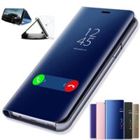 Ốp Điện Thoại Nắp Gập Tráng Gương Thông Minh Bảo Vệ 360 Độ Cho Xiaomi Mi Mix 2 3 Max 3 Mix2 Mix3 5g Ma