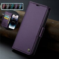 Ốp Điện Thoại Nắp Lật CaseMe Chống Trộm Kiêm Ví Đựng Thẻ + Giá Đỡ Cho Samsung Note 20 Ultra note10 + S10 A04S A04