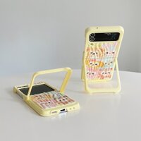 Ốp Điện Thoại Nắp Lật Mặt Nhám Chống Rơi Cho Samsung Galaxy Z Flip3 Flip4 Flip5