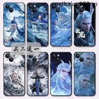 Ốp Điện Thoại Nezha Ao Bing Aoguang Thích Hợp Cho Apple 16 Huawei mate60nova13VIVOs18 Glory 100OPPOreno12 Xiaomi 15 Redmi Samsung Màu Đen Silicon Mềm Tùy Chỉnh Tùy Chỉnh