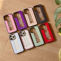 Ốp Điện Thoại Nhựa Acrylic Cứng Trong Suốt Chống Sốc In Logo Thời Trang Cho iPhone 15 12 13 14 Pro Max