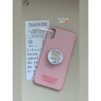 Ốp Điện Thoại Nhựa Cứng In Hình Bánh Sinh Nhật Màu Hồng Cho Iphone 13 Pro / 14 Promax / 12 / 11 / 7 / 8 Plus / 12 Mini