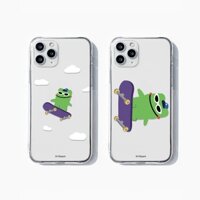 🇰🇷Ốp Điện Thoại Nhựa Cứng Trong Suốt In Hình Skateboter Guri Hàn Quốc Cho iPhone 13 14 12 Samsung Galaxy S23 22 21 Note20 Ultra