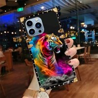 Ốp điện thoại OPPO A3 Pro 5G A3X A3 A60 A38 A18 A79 A98 A58 A78 A57 A76 A17 A95 A74 Ốp điện thoại chống sốc hình con hổ thời trang