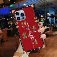 Ốp điện thoại OPPO A3 Pro 5G A3X A3 A60 A38 A18 A79 A98 A58 A78 A57 A76 A17 A95 A74 Ốp điện thoại chống sốc thần tài thời trang Trung Quốc