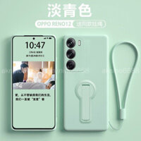 Ốp điện thoại Oppo reno13 pro Reno12Pro RENO13F Giá đỡ băng silicon lỏng Bao gồm tất cả Vỏ mềm chống sốc siêu mỏng Vỏ bảo vệ