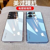 Ốp điện thoại OPPOreno8 Ốp bảo vệ Reno8Pro Ốp điện thoại khí quyển cao cấp bao toàn bộ ống kính thủy tinh mạ điện