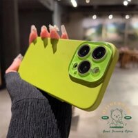 Ốp Điện Thoại pc Cứng Chống Sốc Màu Dạ Quang Cho iphone14 13 12 11 pro max 14 plus