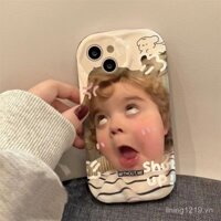 Ốp điện thoại phong cách tối giản cho iPhone 16, iPhone 13 Mini, iPhone 15 Pro Max/XS, bảo vệ toàn diện