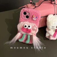 Ốp Điện Thoại Phủ Lông Thời Trang Thu Đông Xinh Xắn Cho Samsung A71 S21FE Plush S9 / S10 / S207Ultra 12