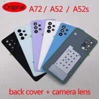 Ốp điện thoại Pin A52 a52s A72Shell Chính Hãng Cửa Sau Cho Samsung Galaxy A52 4G 5G a525 a526 a528 Ốp điện thoại Nhà Ở Ba
